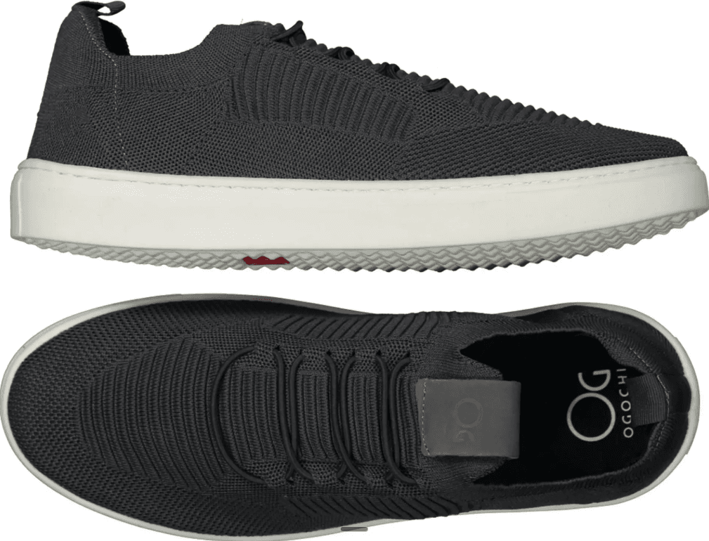 Tenis Ogochi - Knit Og Calce Cinza