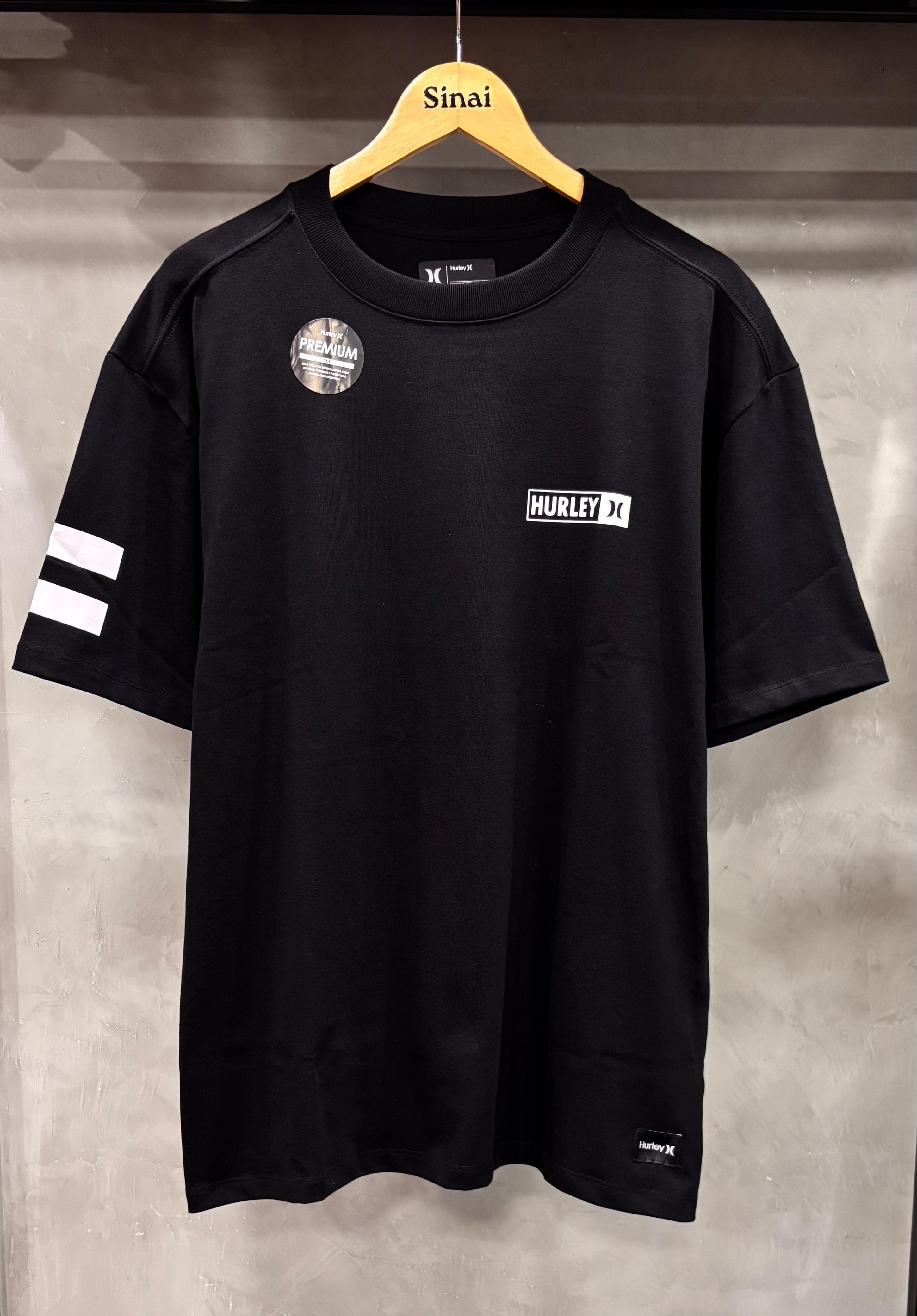 Camiseta Hurley - Esp Block Party Maxfit Preto