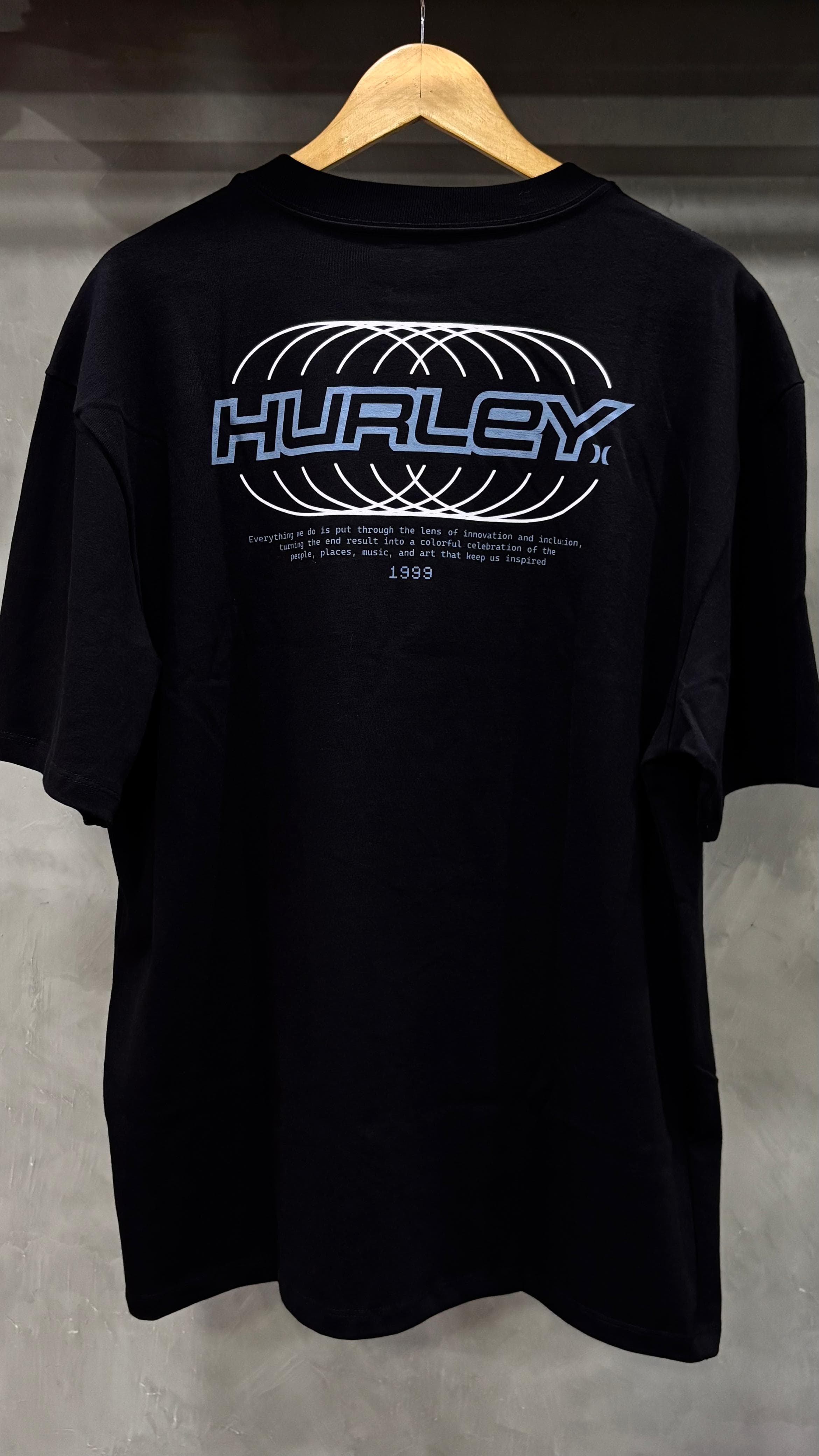 Camiseta Hurley - Esp Nine Nine Maxfit Preto