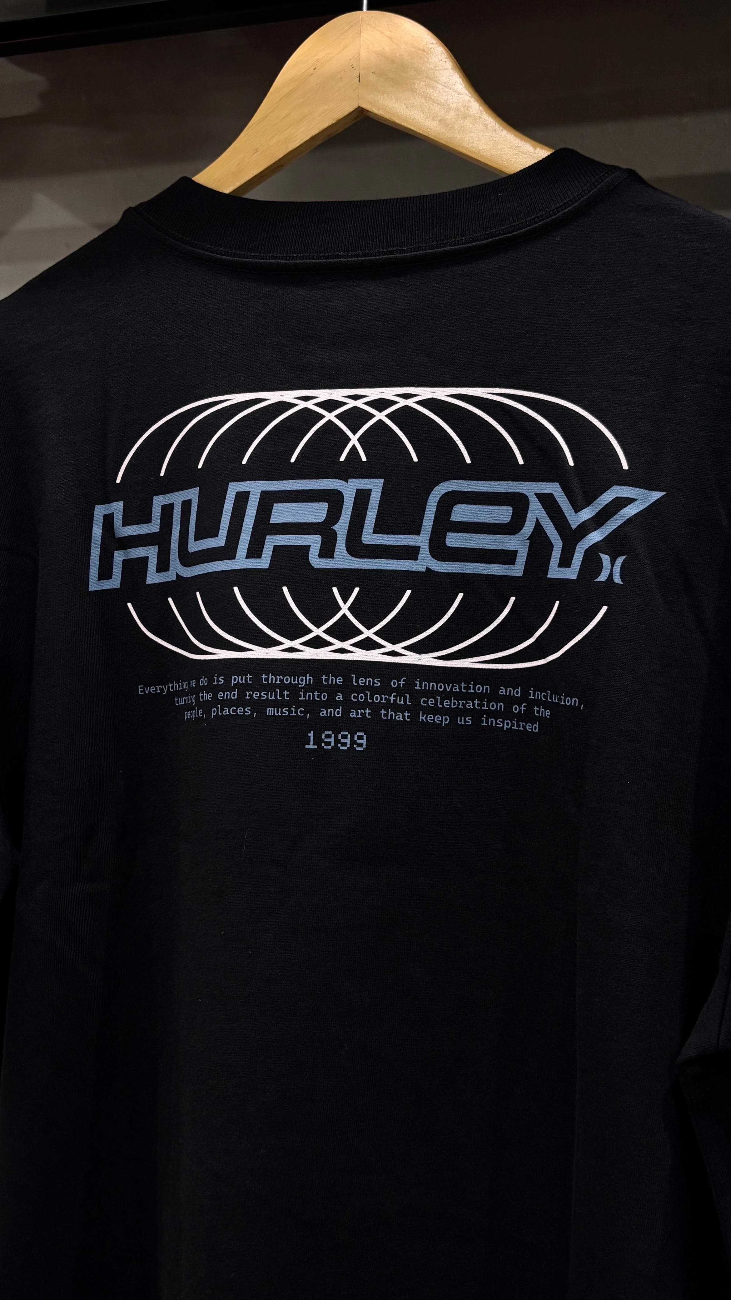 Camiseta Hurley - Esp Nine Nine Maxfit Preto