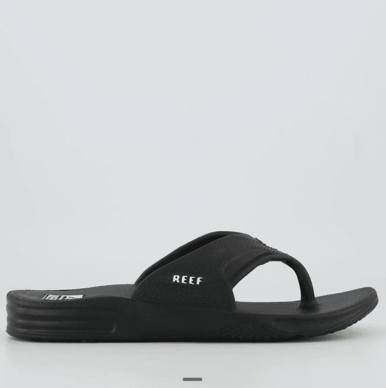 CHINELO REEF- FANNING H2O PRETO